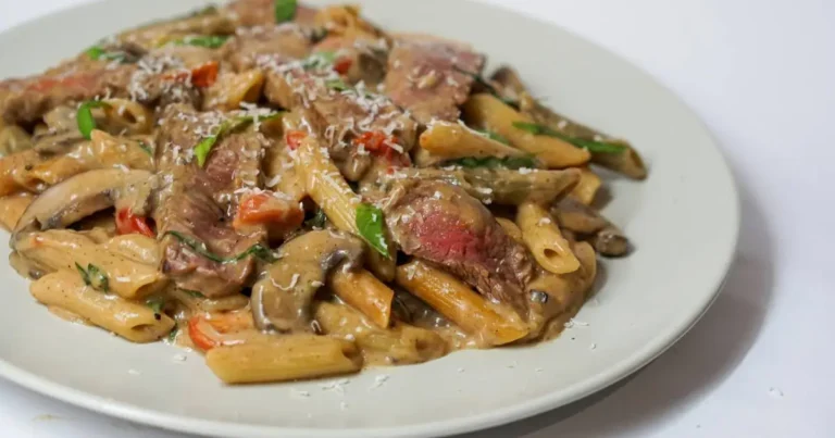 steak alfredo