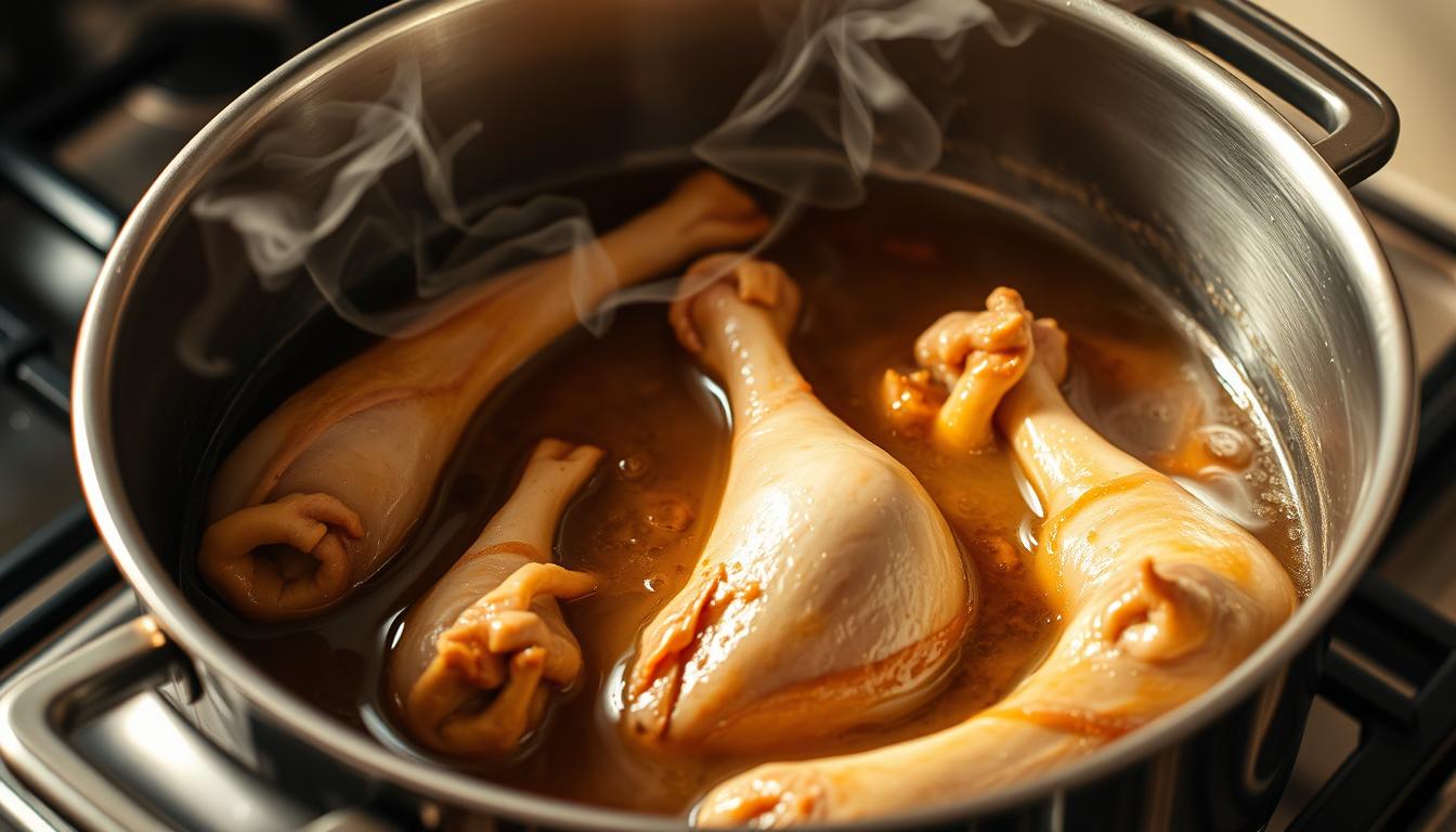 how long to cook turkey necks on the stove