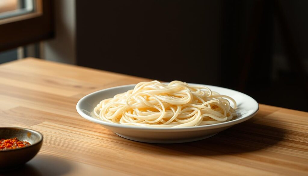 rice noodles prep