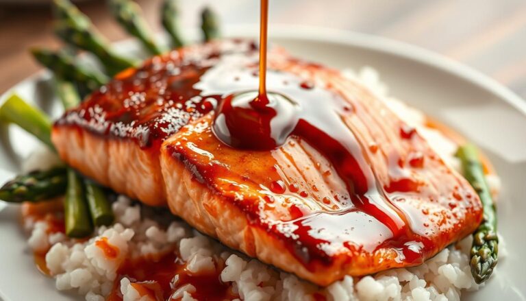 teriyaki glazed salmon