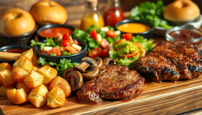 what goes well with steak